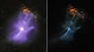 La radiografía de una famosa estructura con forma de mano en el espacio revela 'huesos' magnéticos