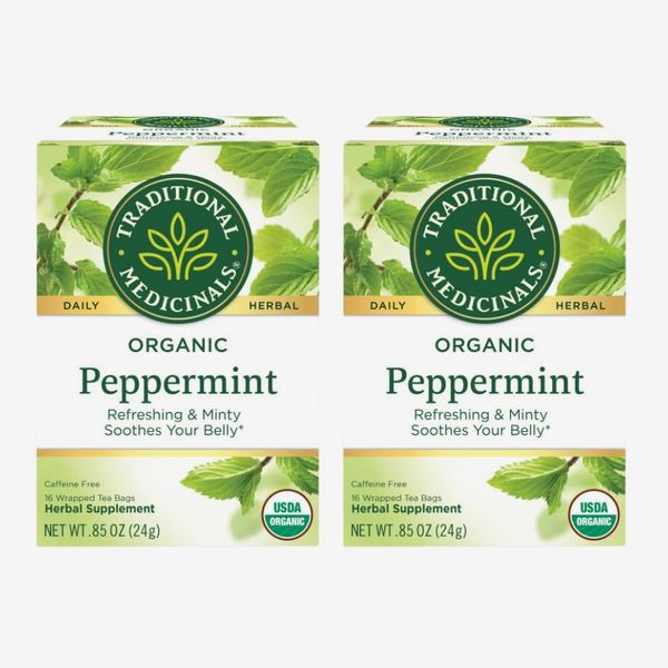 Té de menta medicinal tradicional - Paquete de 2