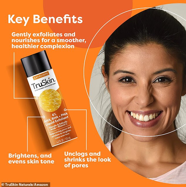 ¡Hora de brillar!  Este poderoso tónico combina diferentes ácidos con vitamina C y proporciona una poderosa combinación que deja tu piel más brillante y resistente.