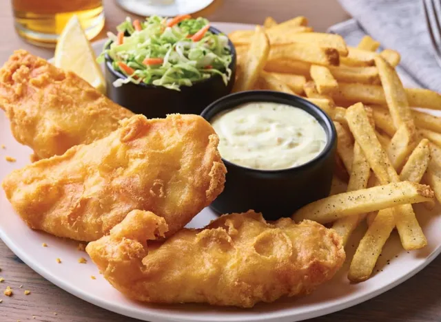 manzanas y pescado