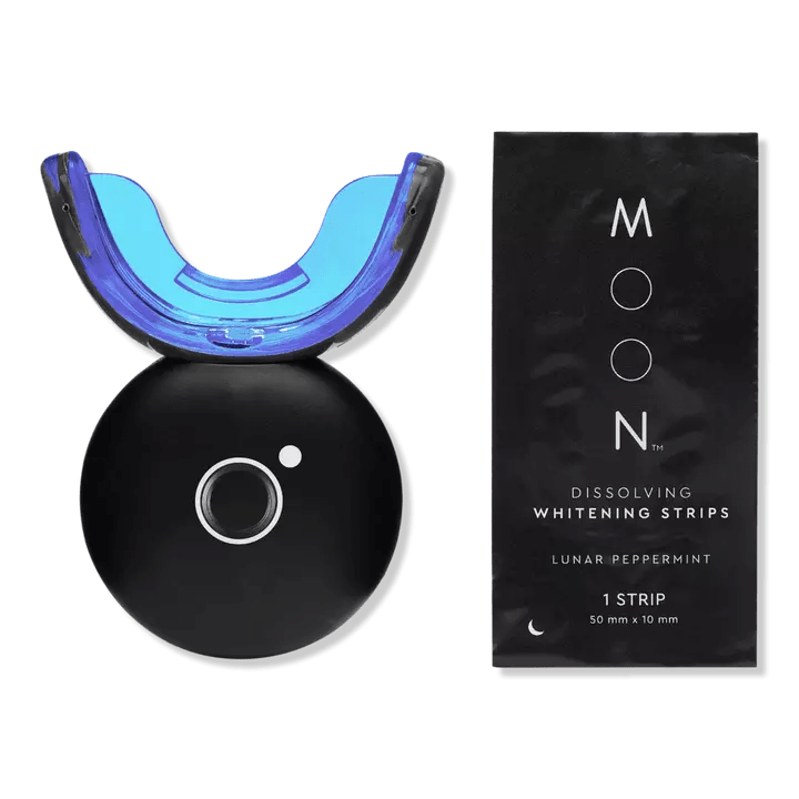 El dispositivo de blanqueamiento dental: kit de blanqueamiento en casa con luz LED