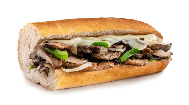 Jersey Mike's Portabella a la parrilla con champiñones y queso suizo