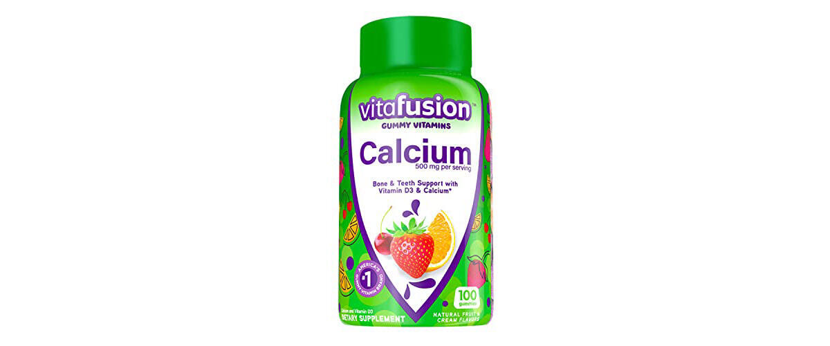 Vitaminas gomosas de calcio Vitafusion