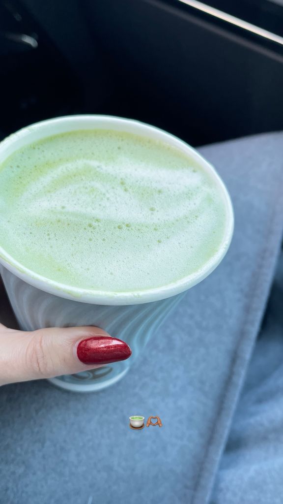 Matcha es la bebida favorita del actor