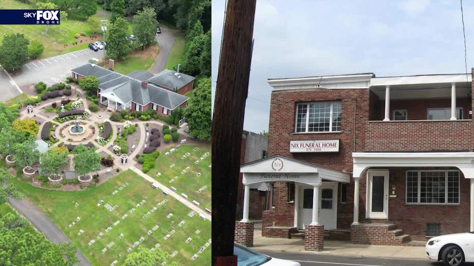    Southern preocupación y funeral para atrapar a Hill en Marietta y Nix y Nix