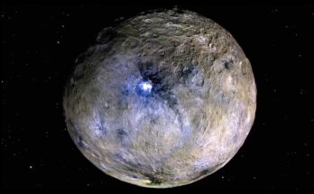 New thermal and chemicals models that rely on the mission’s data indicate Ceres may have long ago had conditions suitable for life. Credit: NASA/JPL-Caltech/UCLA/MPS/DLR/IDA
