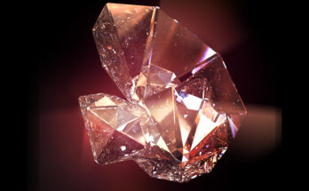 an illustration of a sparkling diamond