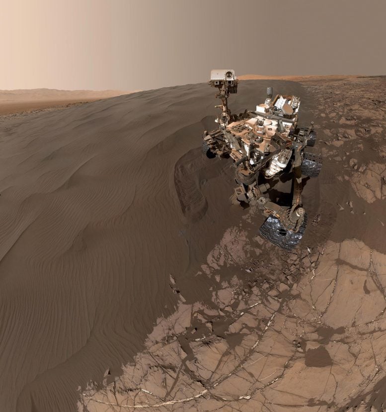 Jugador curioso en Martian Sand Show