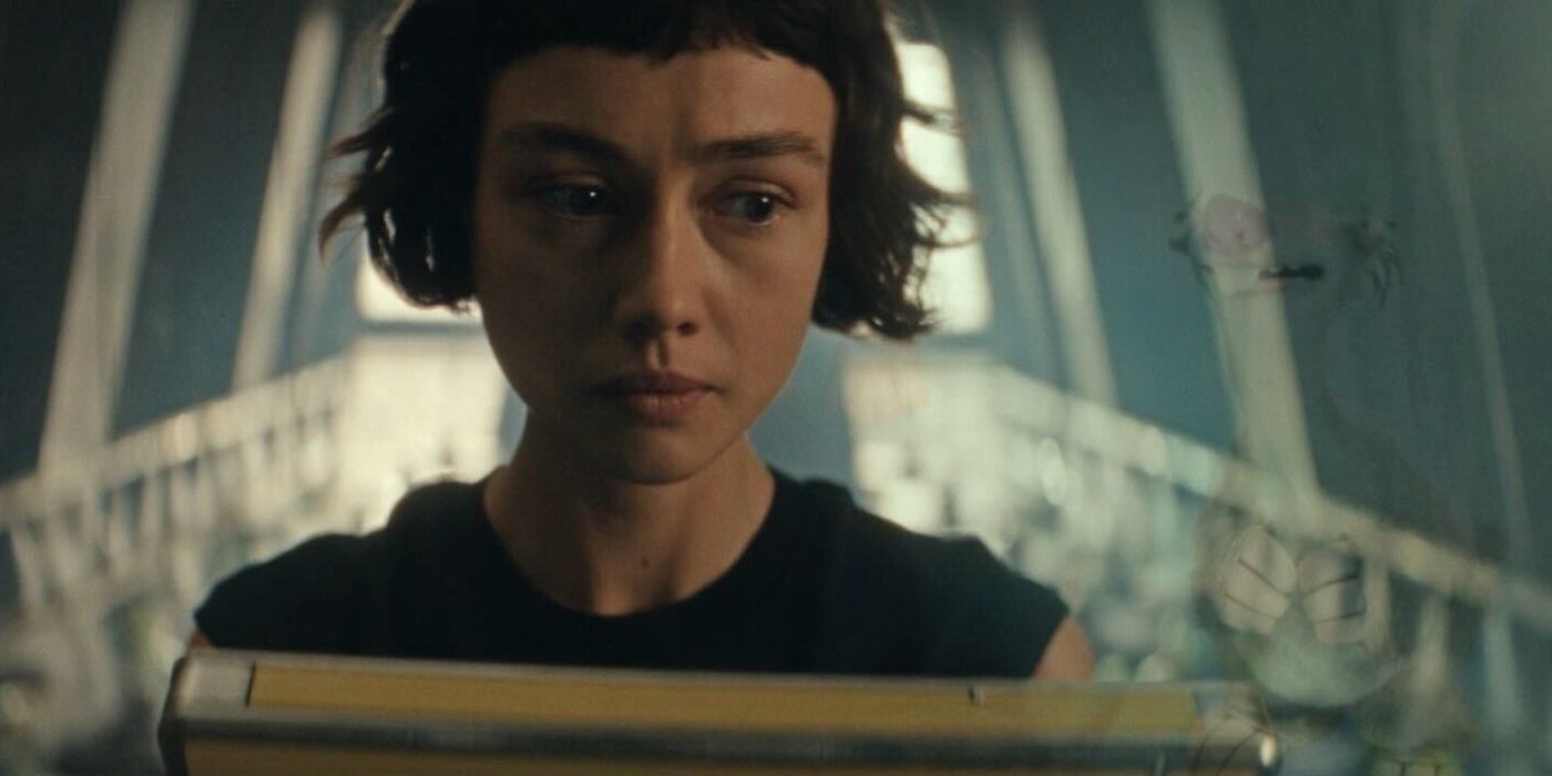 Sydney Chandler en Alien: A World With Sid-Eas recientemente para ella