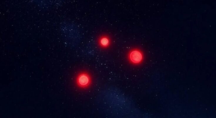 NASA's red dots