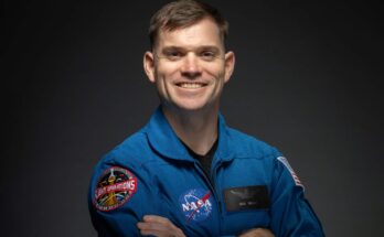 portrait of Ben Bailey in his NASA uniform