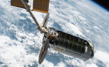 Northrop Grumman's Cygnus XL cargo craft, carrying over 11,000 pounds of new science and supplies for the Expedition 73 crew, is pictured in the grips of the International Space Station's Canadarm2 robotic arm following its capture. Both spacecraft were orbiting 257 miles above Tanzania. Cygnus XL is Northrop Grumman's expanded version of its previous Cygnus cargo craft increasing its payload capacity and pressurized cargo volume.