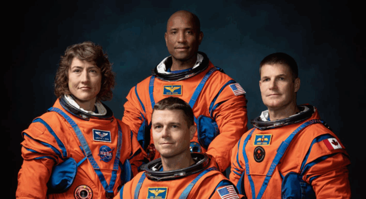 The Artemis crew. Pic: NASA