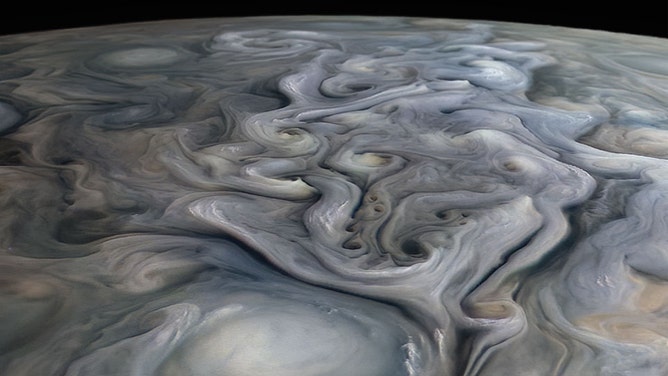 las nubes de jupita