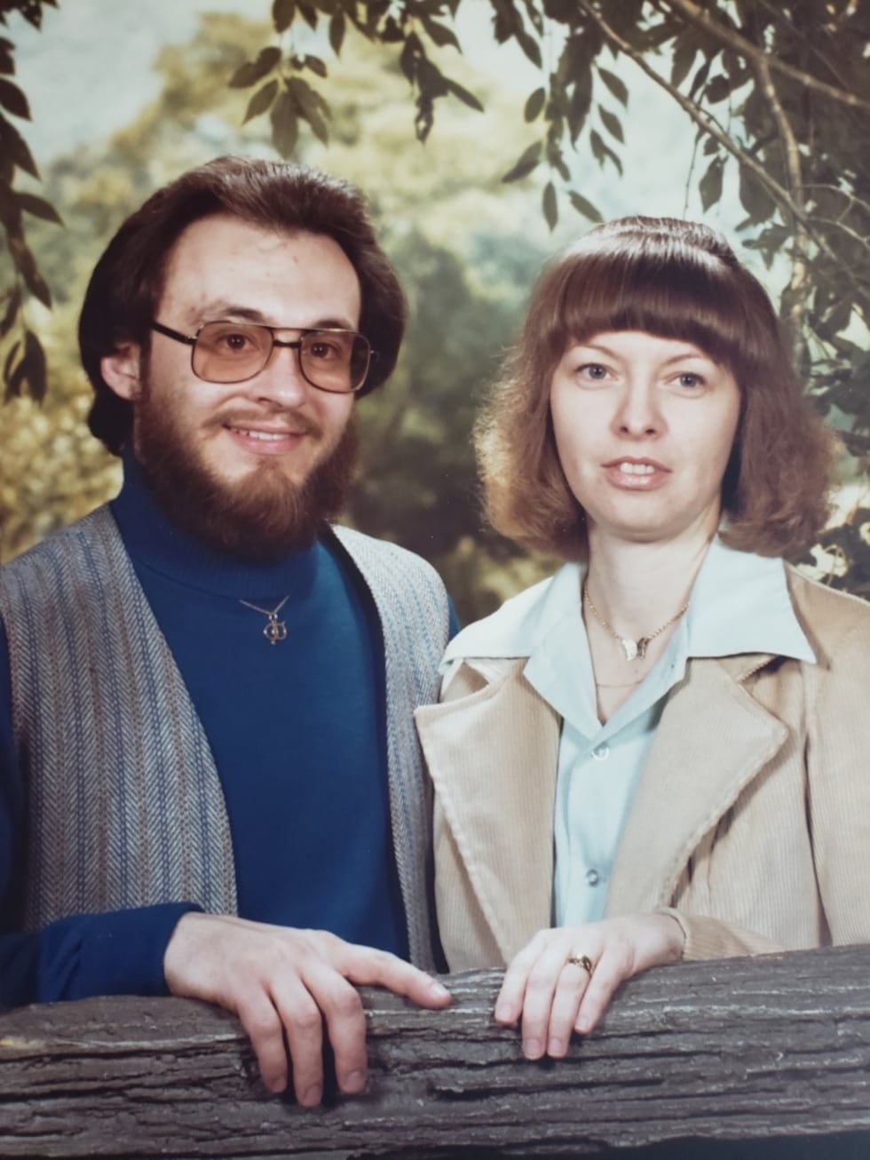 Bill Bills y su esposa Pamla Hoadley