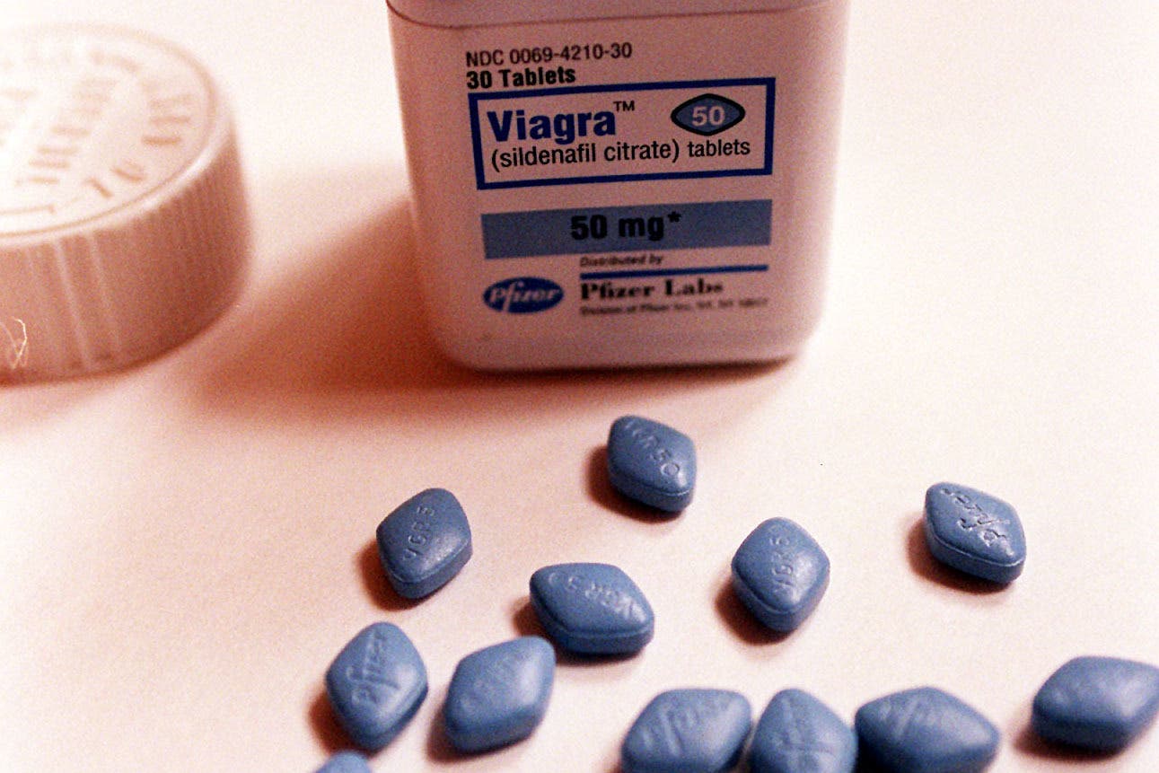 También se ha descubierto que Viagra es beneficioso (John Sholodwell/PA)