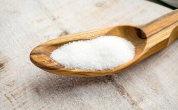 Artificial Sweetener Sugar Substitute Wooden Spoon