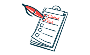 An oversized red pen ticks the words