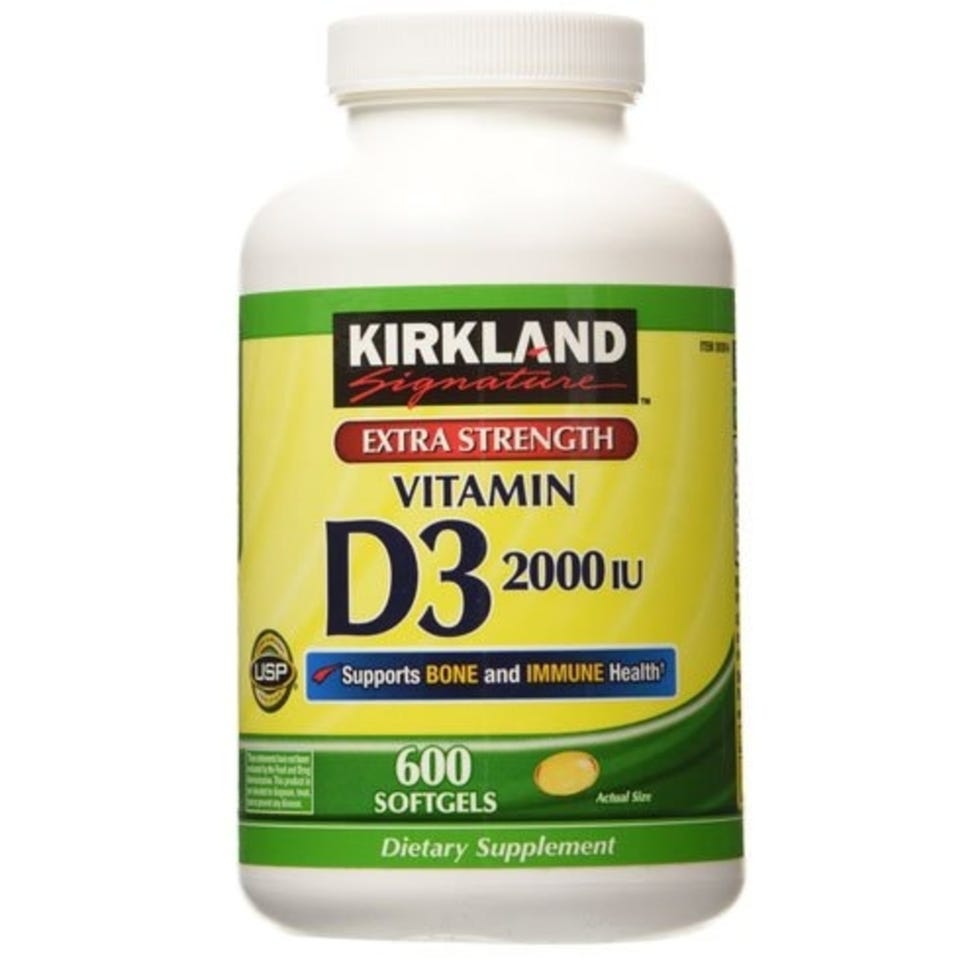 Cápsulas blandas de vitamina D3 extra fuertes