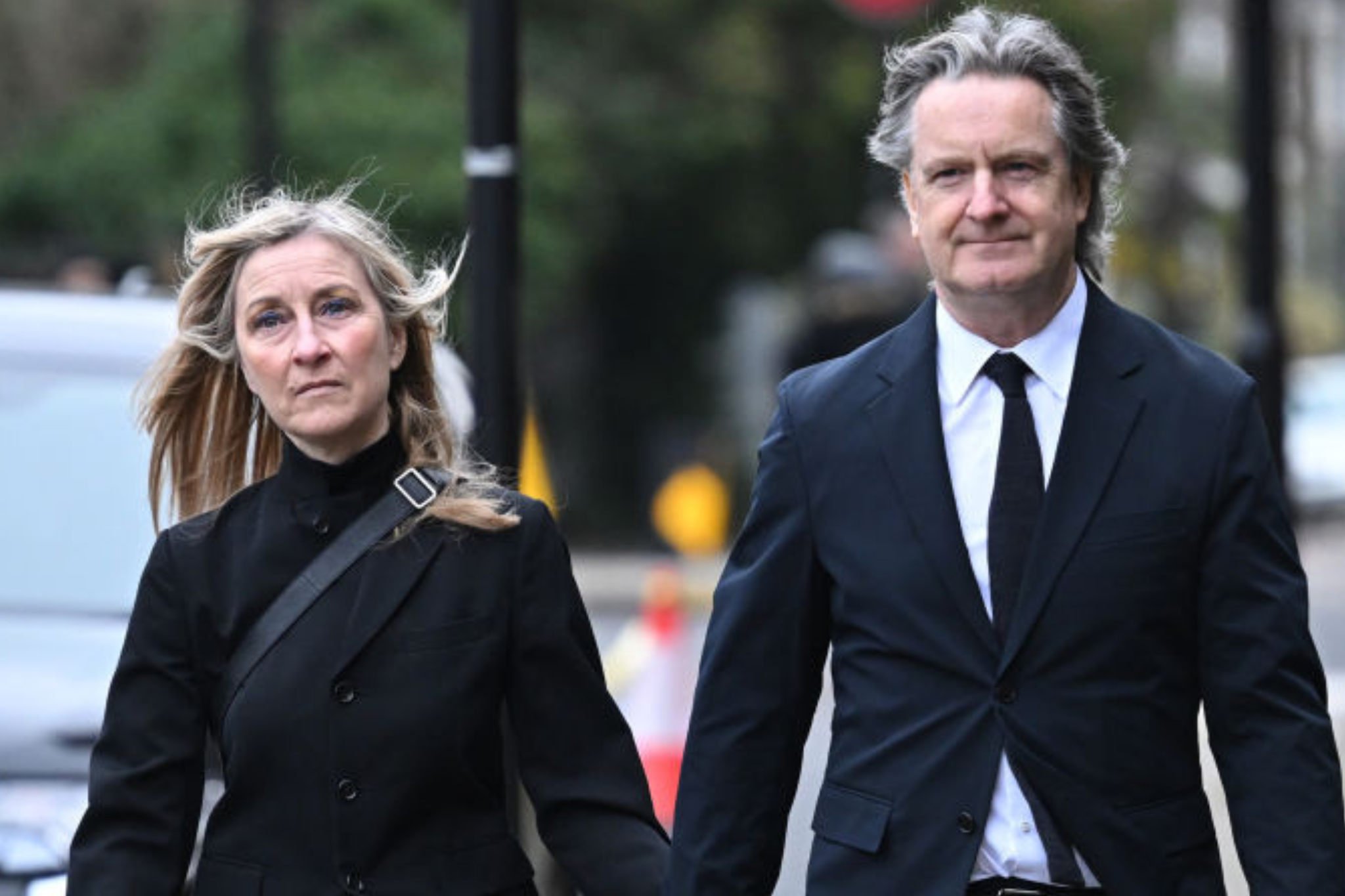 Fiona Phillips y su esposo Martin Frizell comparten dos hijos