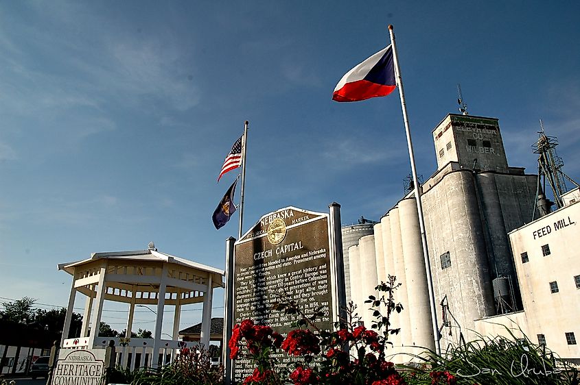 Wilber, Nebraska - La capital checa de los Estados Unidos