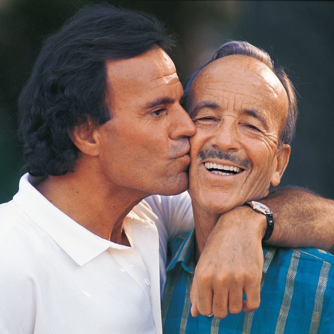 Julio Iglesias y su padre Julio Iglesias Puga.