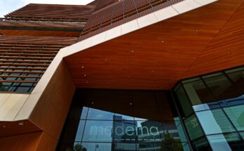 Moderna headquarters in Cambridge.