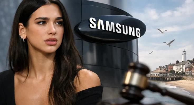 Dua Lipa Samsung Lawsuit Stuns Lowestoft